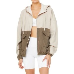 Alo Yoga intent hooded jacket